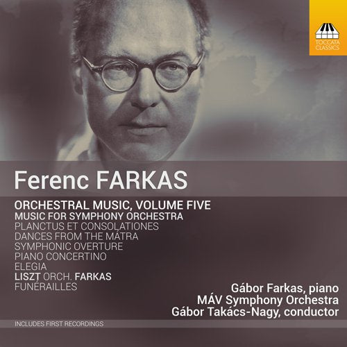 Gábor Farkas, Gábor Takács-Nagy, MAV Budapest Symphony Orchestra - Falkash: Orchestral Works Collection Vol. 5 - Import CD