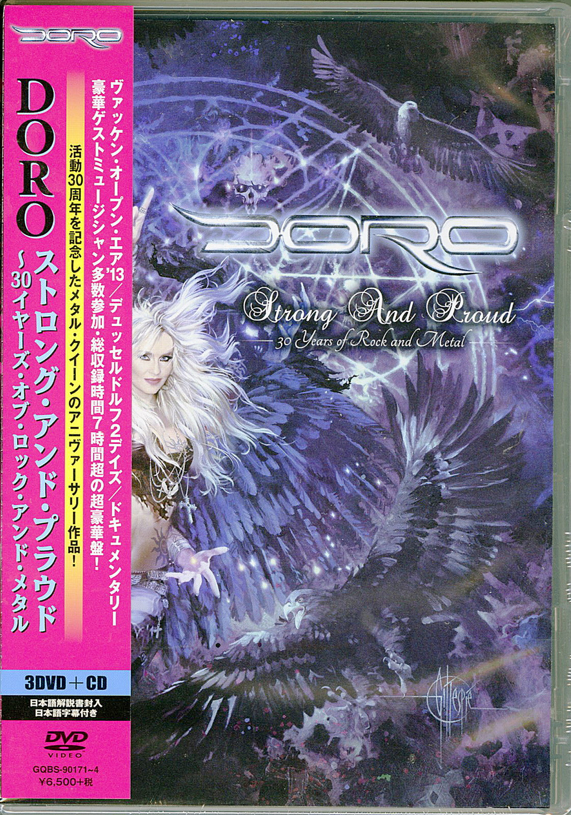Doro - Strong And Proud - 30 Years Of Rock And Metal - 3 DVD+CD