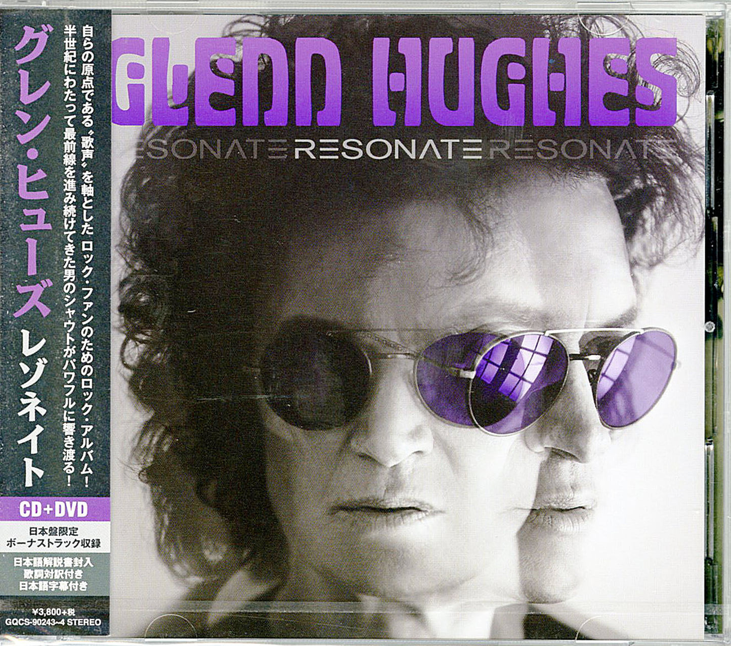 Glenn Hughes - Resonate - Japan CD+DVD Bonus Track Limited Edition