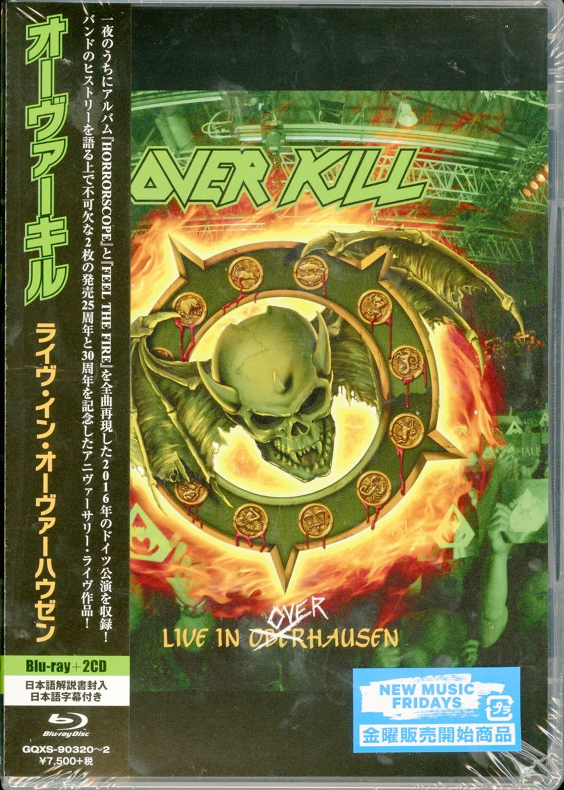 Overkill - Live In Oberhausen - Blu-ray+2 CD Limited Edition