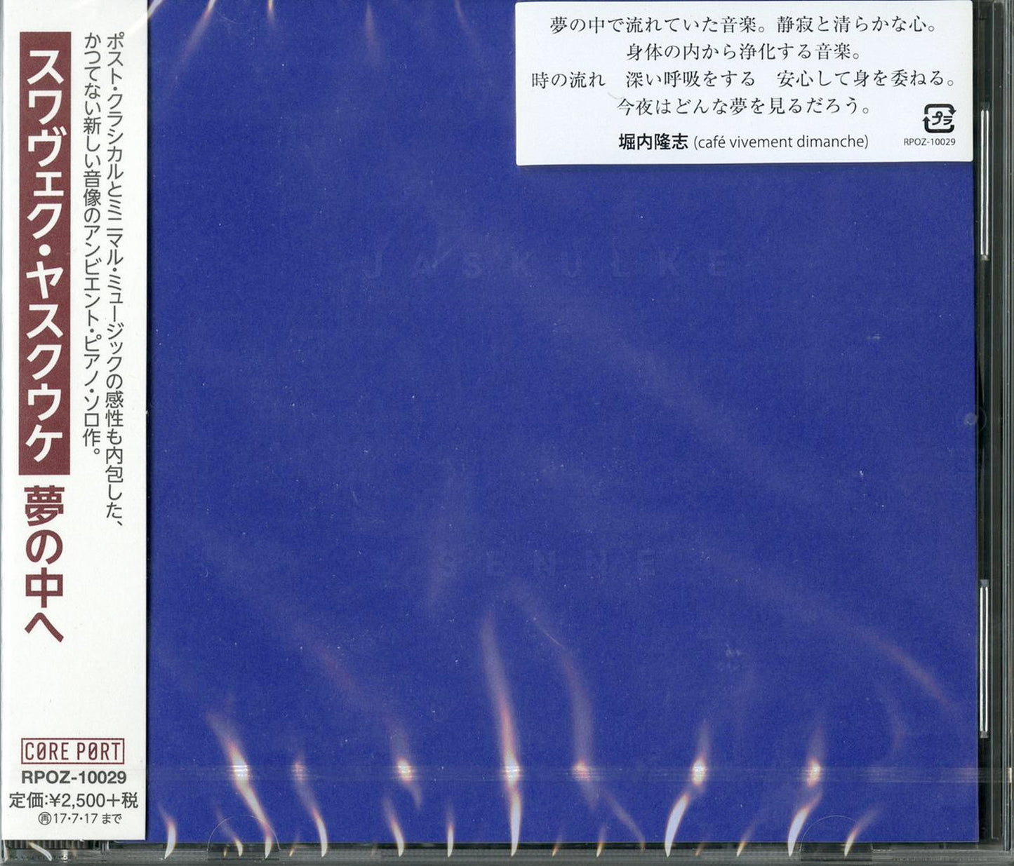 Slawek Jaskulke - Into The Dream - Japan CD