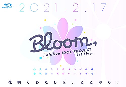 Animation - hololive IDOL PROJECT 1st Live. Bloom, - Japan Blu-ray Disc