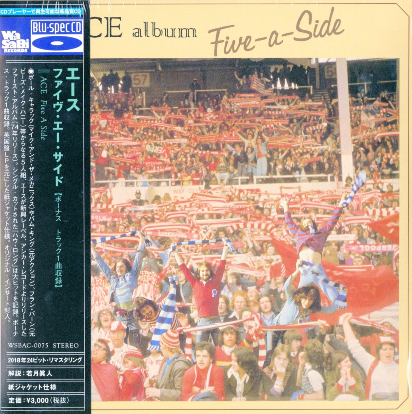 Ace - Five A Side - Japan Mini LP Blu-spec CD Bonus Track