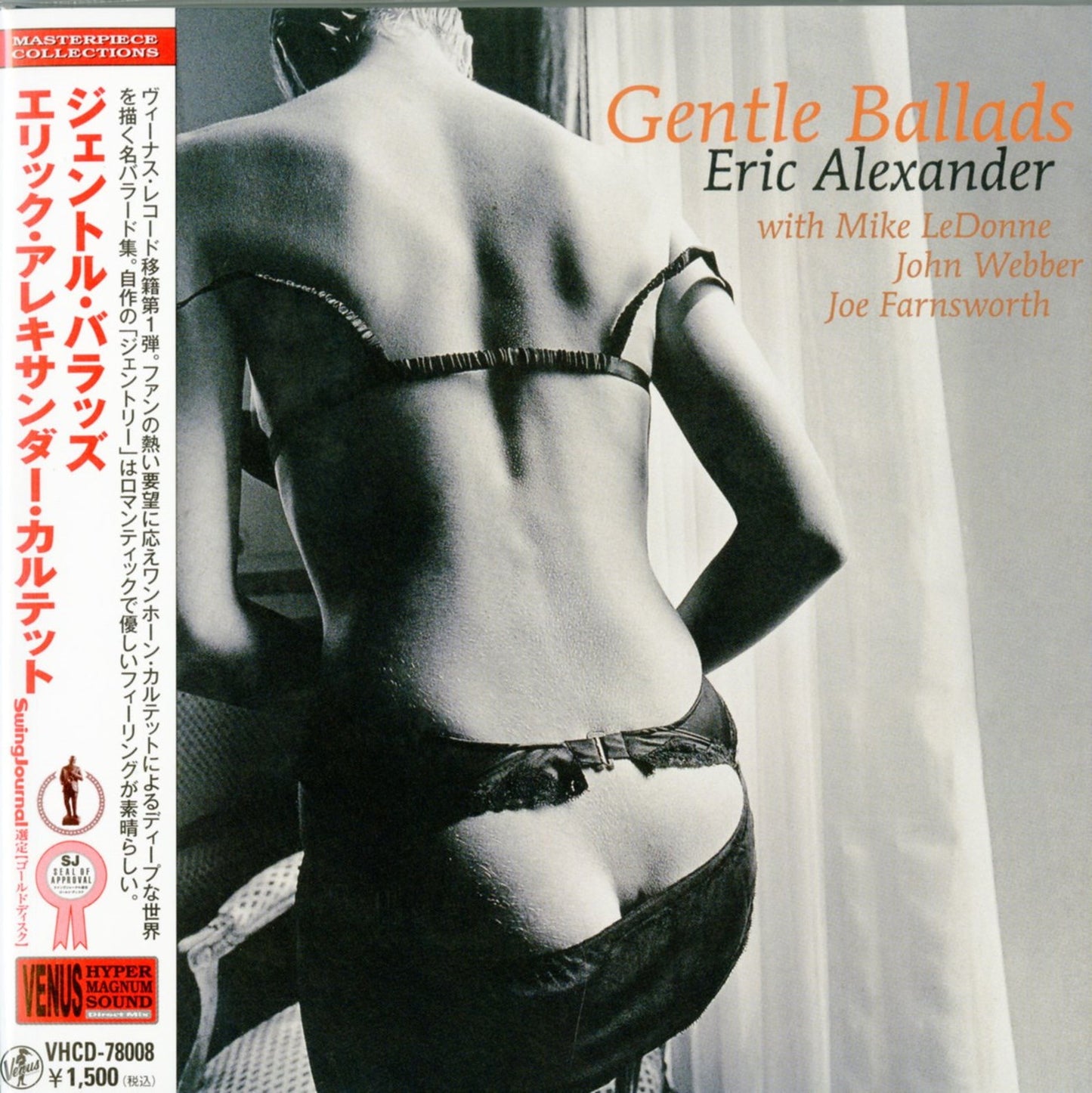 Eric Alexander Quartet - Gentle Ballads (Release year: 2010) - Japan Mini LP CD