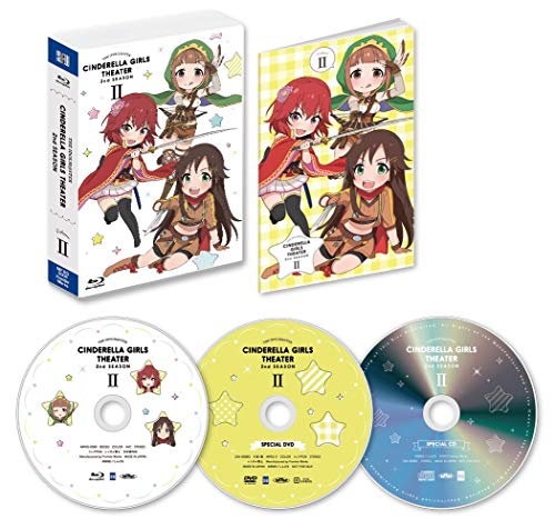 Animation - The Idolmaster (THE iDOLM@STER) Cinderella Girls Theatrical Feature 2nd Season Vol.2 - Japan Blu-ray + Bonus DVD + CD