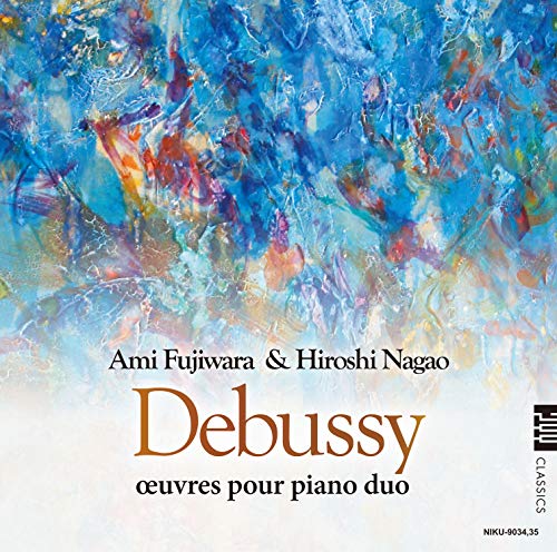 Works for Piano Duo : Ami Fujiwara, Hiroshi Nagao (2CD)‐Debussy (1862-1918) - Japan 2 CD