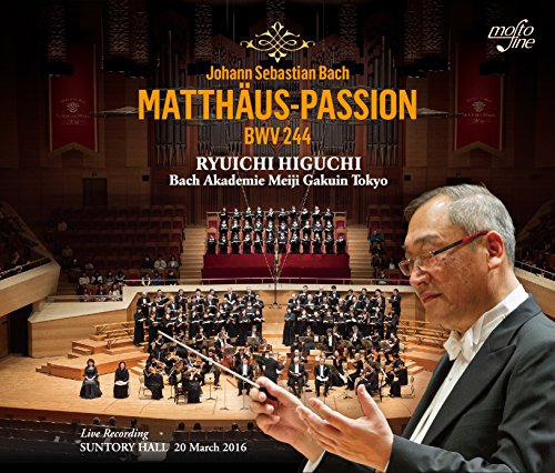 Matthaus-Ppassion : Ryuichi Higuchi / Bach Akademie Meiji Gakuin Tokyo (2016)(3CD)‐Bach (1685-1750) - Japan 3 CD