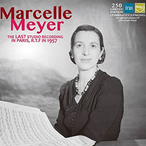 Marcel Meijer - Marcelle Meyer: The Last Studio Recording In Paris 1957 - Import LP Record