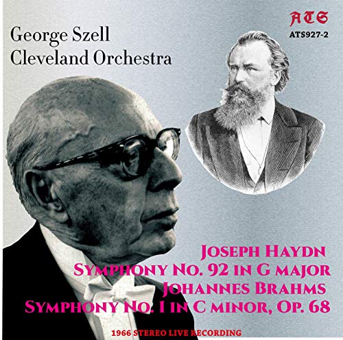 Brahms (1833-1897) - Brahms Symphony No.1, Haydn Symphony No.92 : George Szell / Cleveland Orchestra (1966 Stereo Live) - Import UHQCD