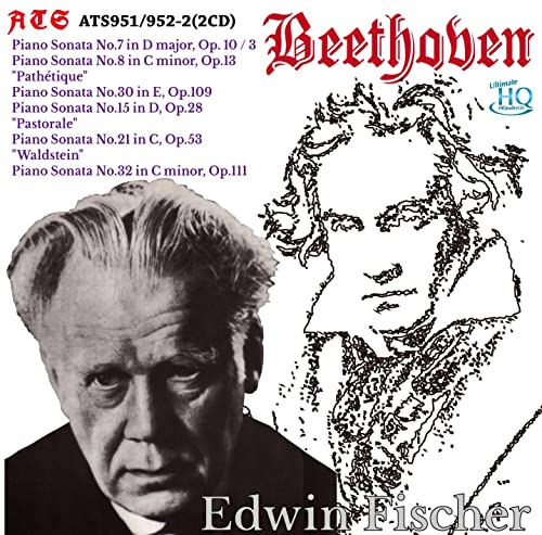 Beethoven (1770-1827) - Piano Sonatas Nos.7, 8, 15, 21, 30, 32 : Edwin Fischer (2UHQCD) - Import 2 UHQCD