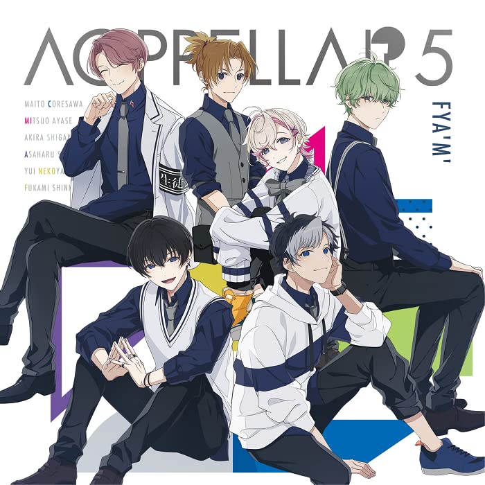 Aoppella!? (Riruhapi, Fya'M', Vadlip) - aoppella! -5 -fya' m' Ver.- - Japan CD