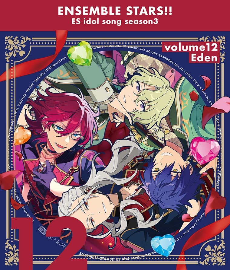 Ensemble Stars - Ensemble Stars!! ES Idol Song season 3 Adam "Melting Rouge Soul" / Eve "Ruby Love" - Japan CD single