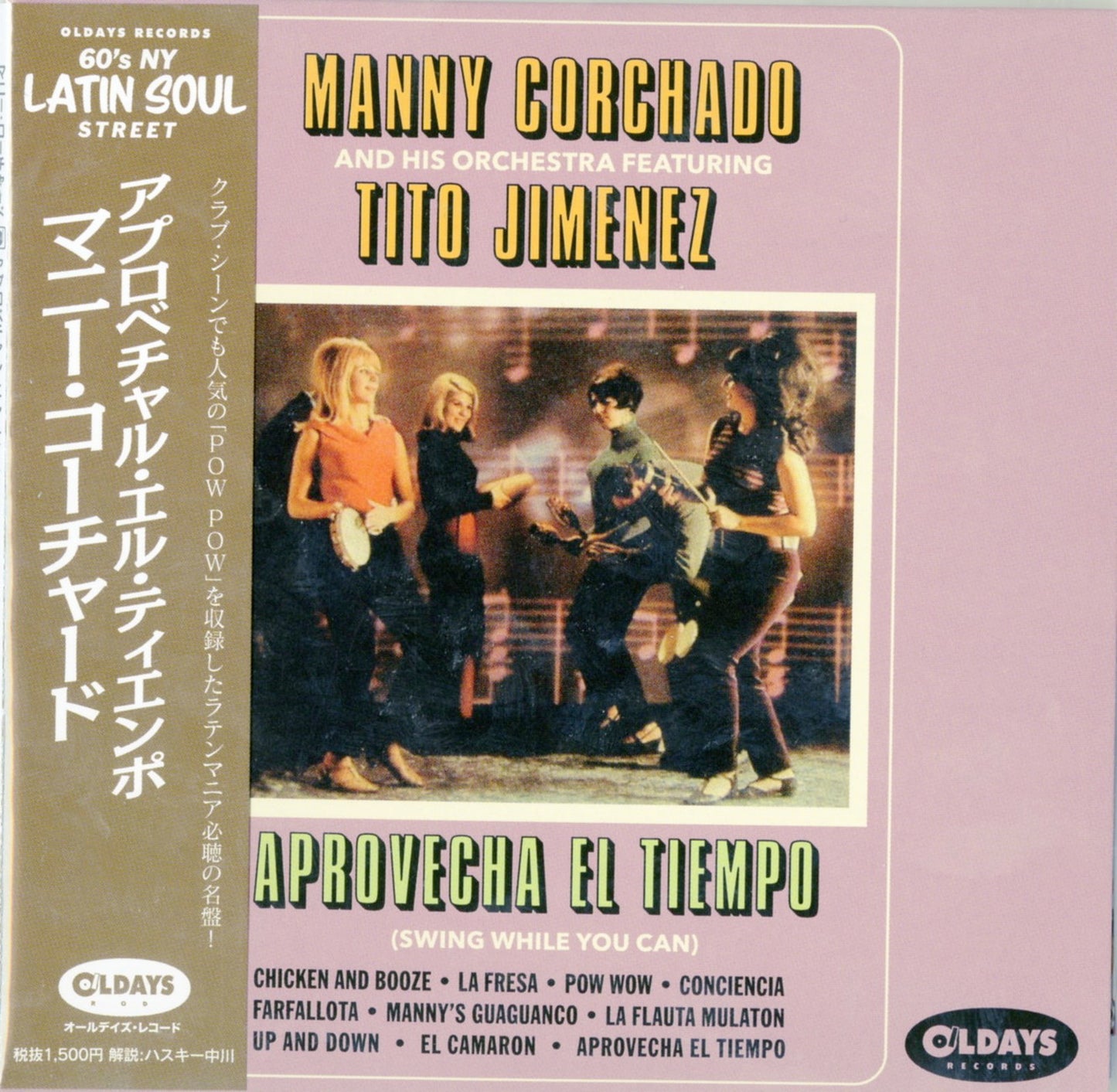 Manny Corchado - Aprovecha El Tiempo - Japan Mini LP CD