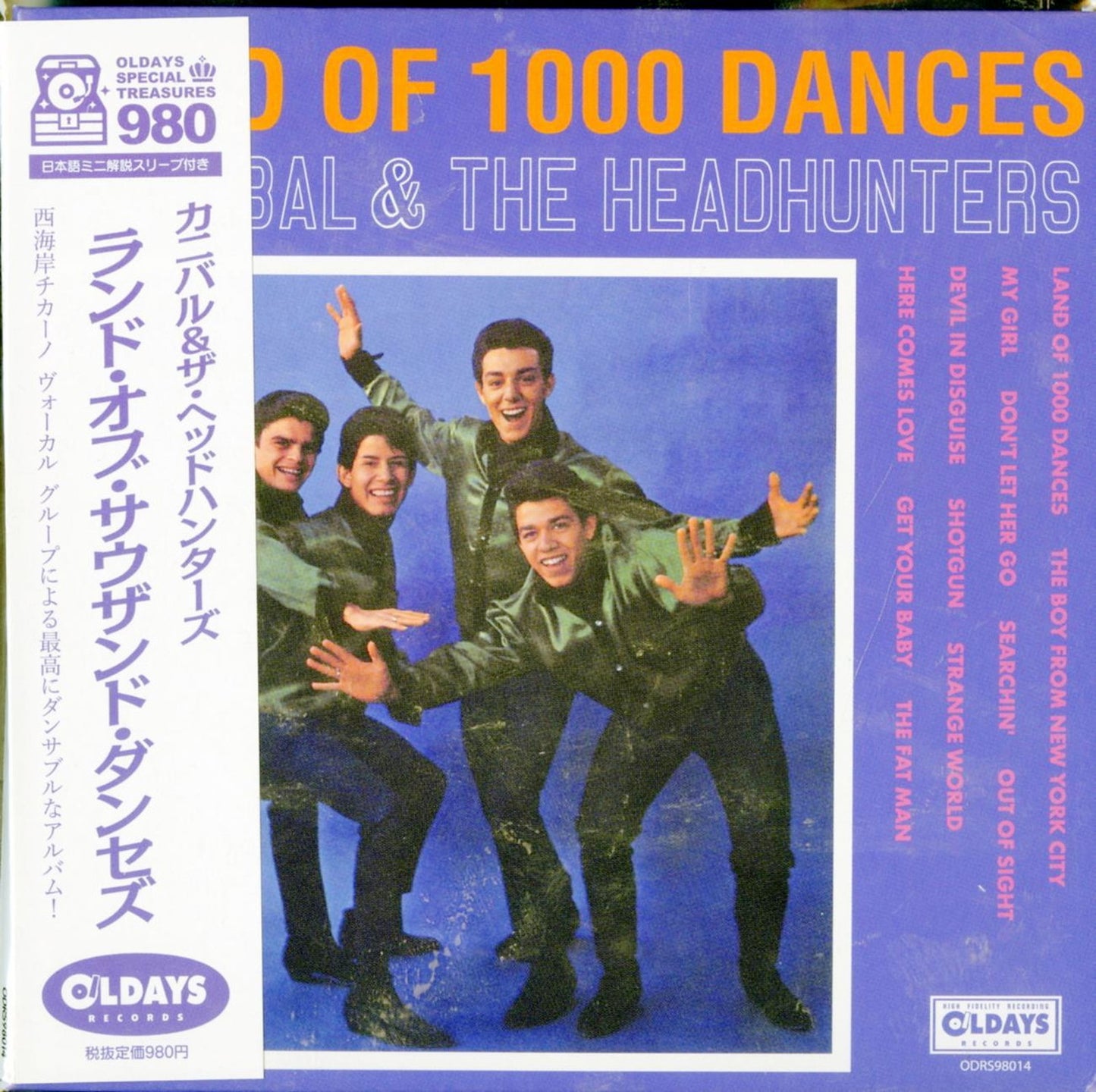 Cannibal & The Headhunters - Land Of 1000 Dances - Japan Mini LP CD Bonus Track