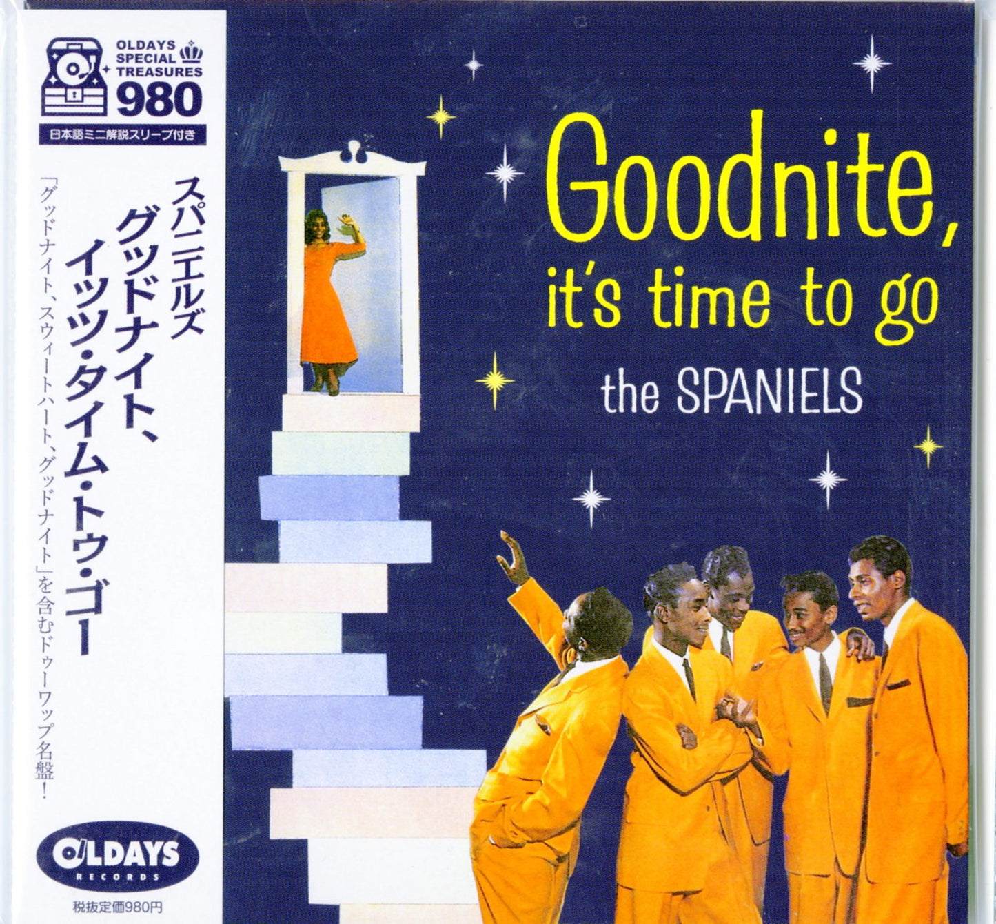 The Spaniels - Goodnite. Its Time To Go - Japan Mini LP CD Bonus Track