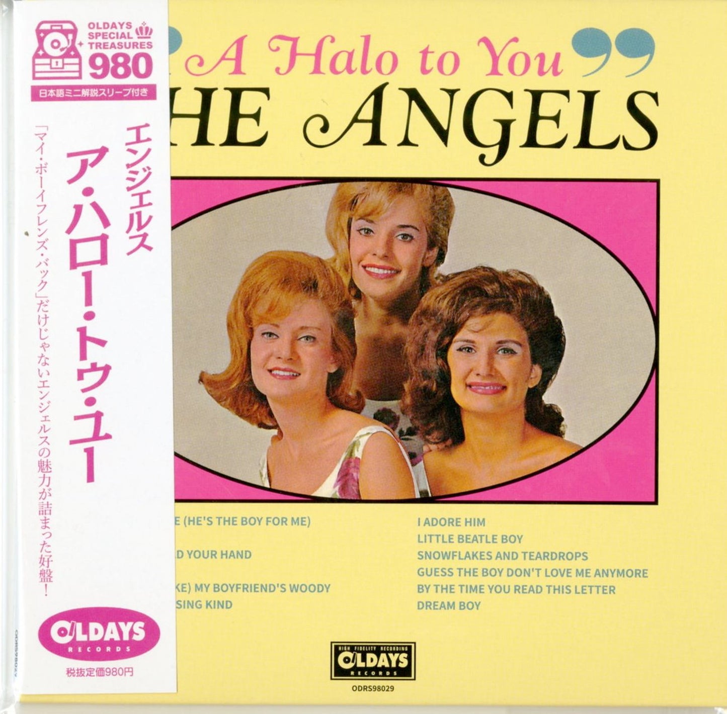 The Angels - A Halo To You - Japan Mini LP CD Bonus Track