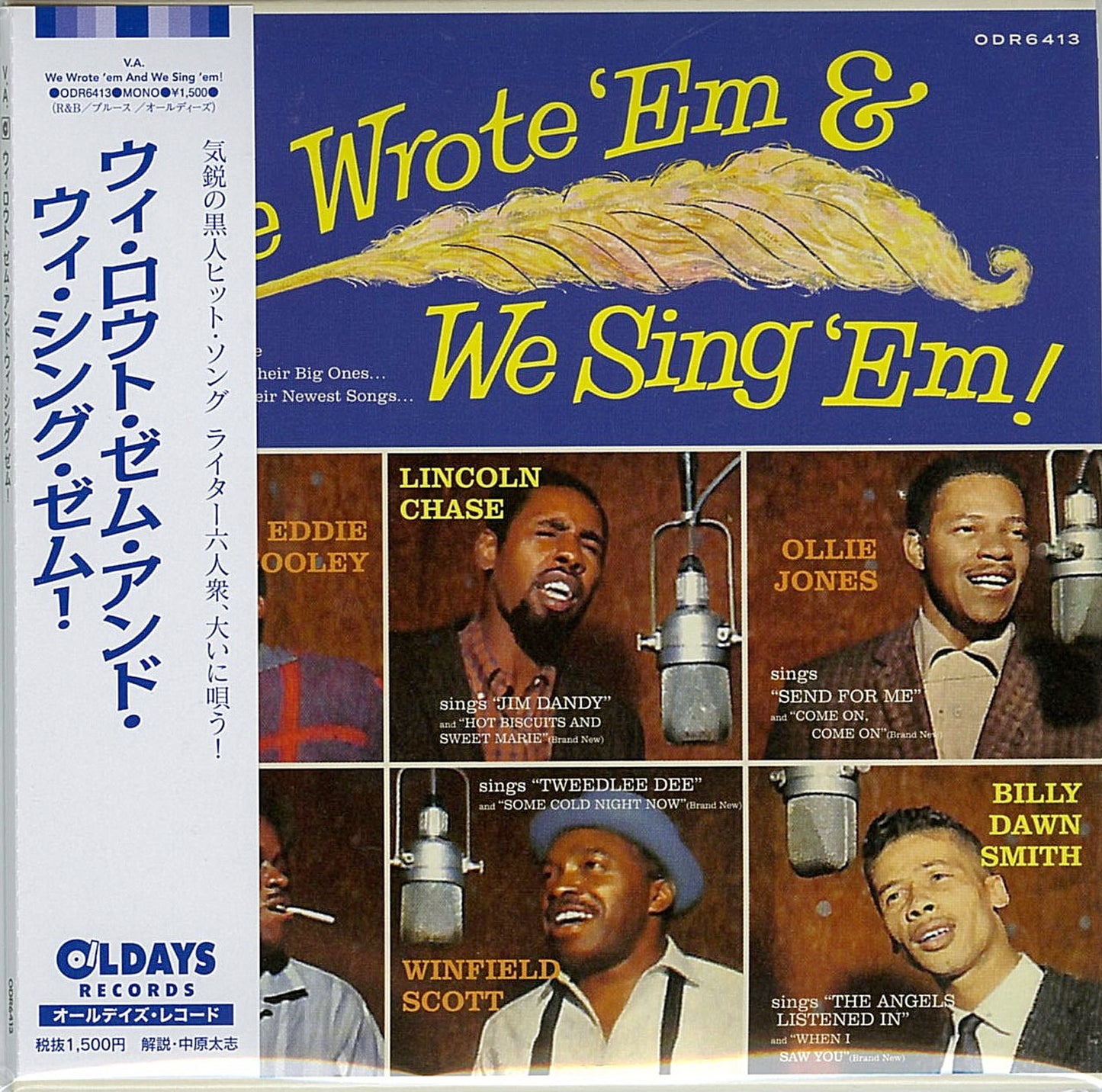 V.A. - We Wrote 'Em And We Sing 'Em! - Japan Mini LP CD