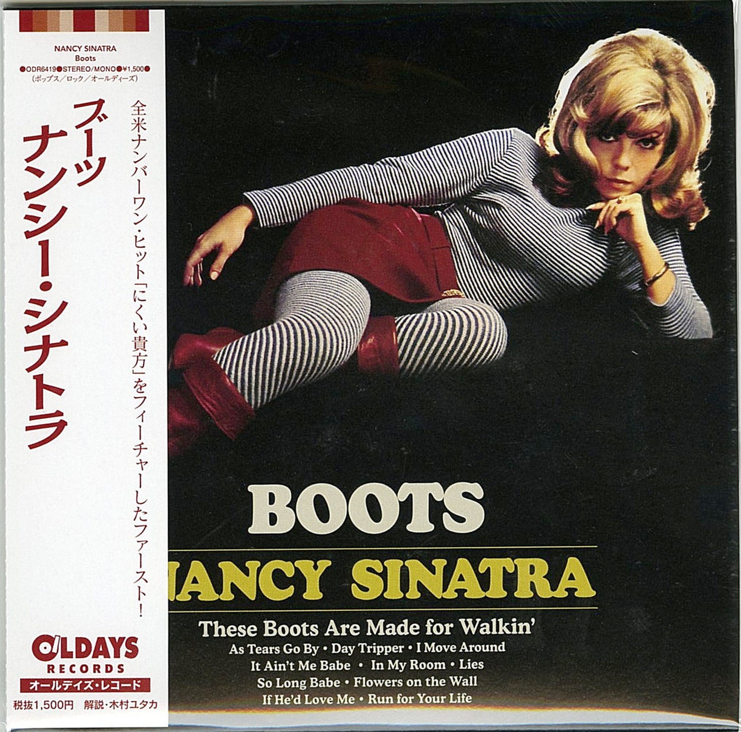 Nancy Sinatra - Boots - Japan Mini LP CD Bonus Track
