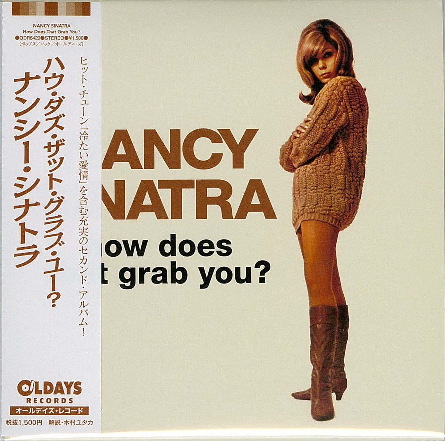 Nancy Sinatra - How Does That Grab You? - Japan Mini LP CD Bonus Track