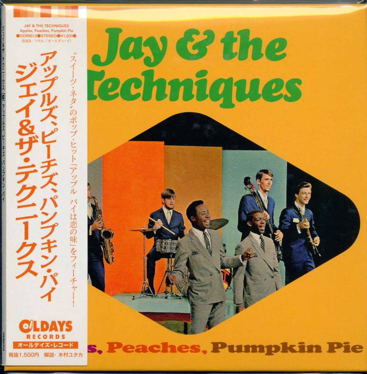 Jay & The Techniques - Apples. Peaches. Pumpkin Pie - Japan Mini LP CD