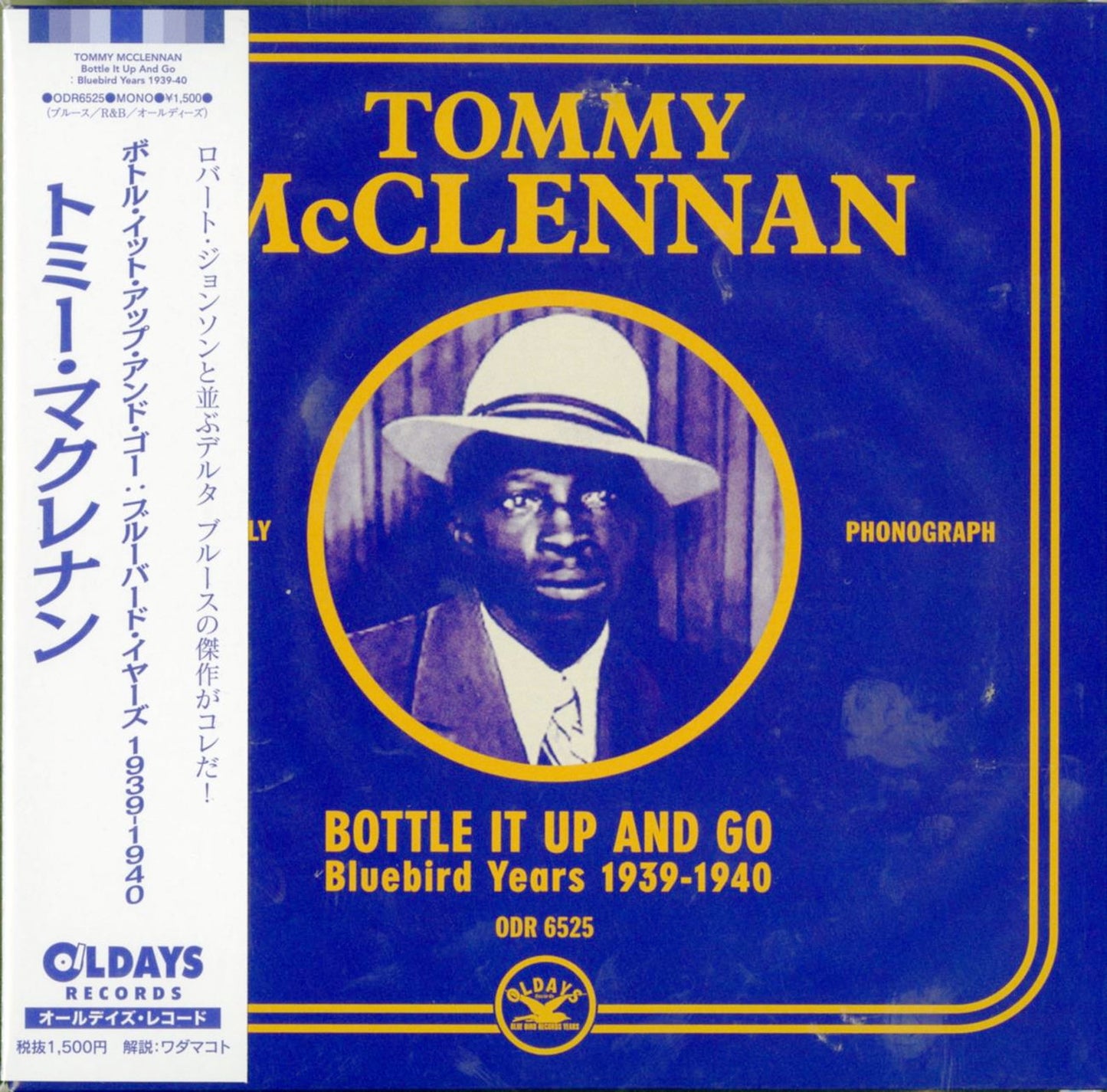 Tommy Mcclennan - Bottle It Up And Go: Bluebird Years 1939-40 - Japan Mini LP CD