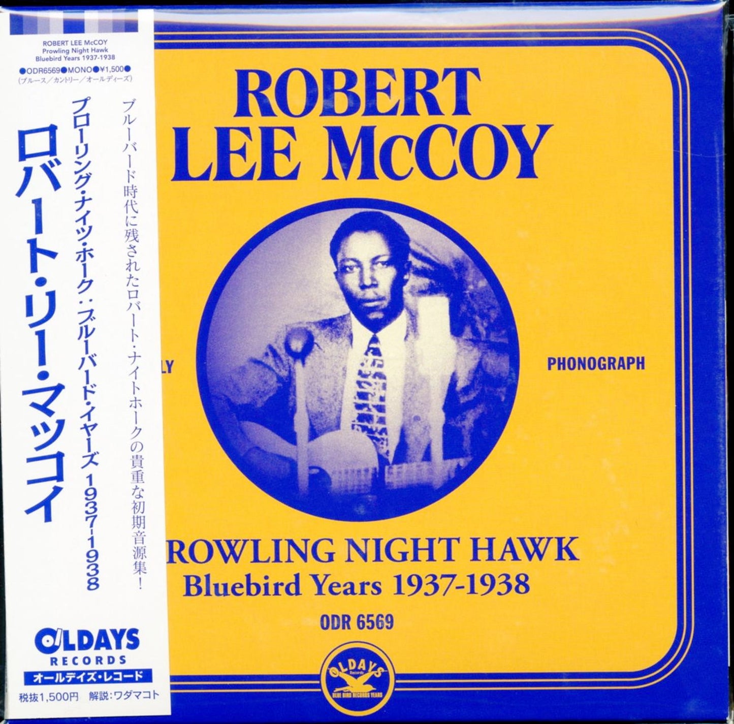 Robert Lee Mccoy - Prowling Night Hawk : Bluebird Years 1937-1938 - Japan Mini LP CD