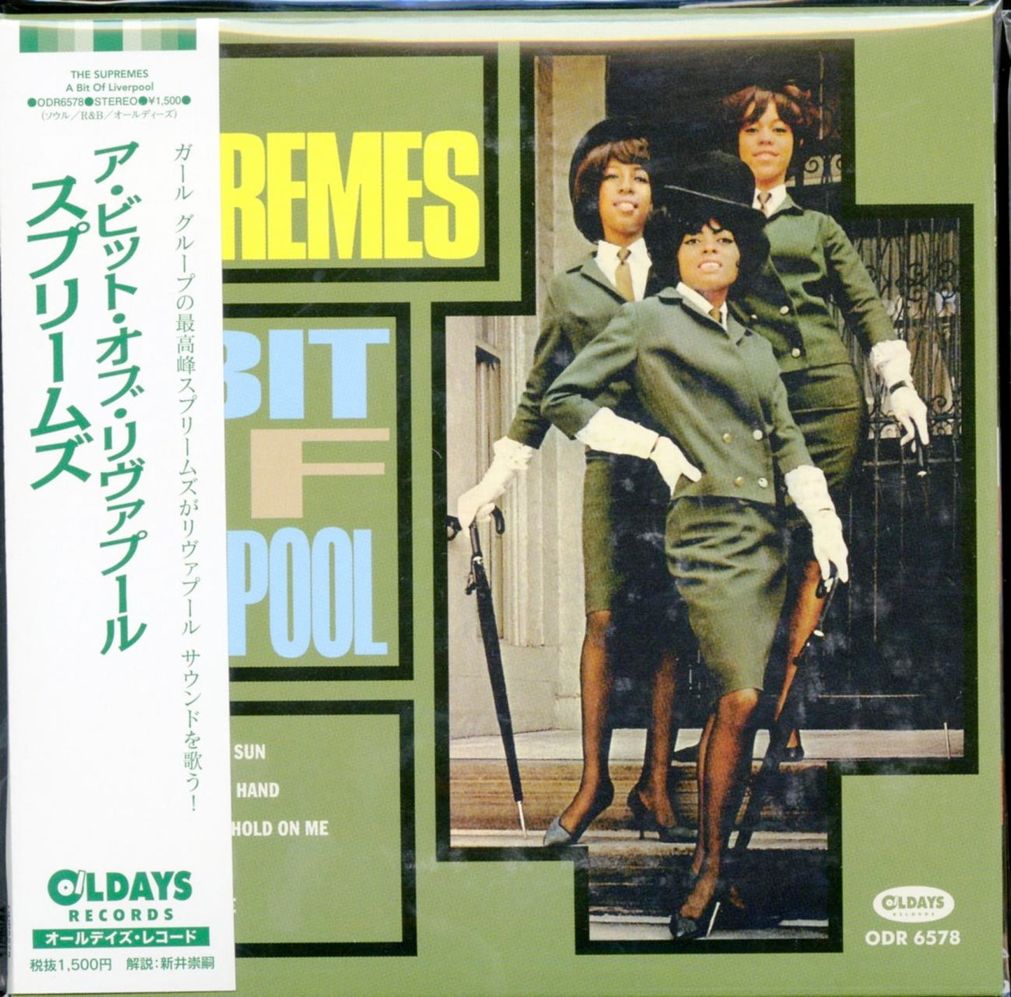 The Supremes - A Bit Of Liverpool - Japan Mini LP CD