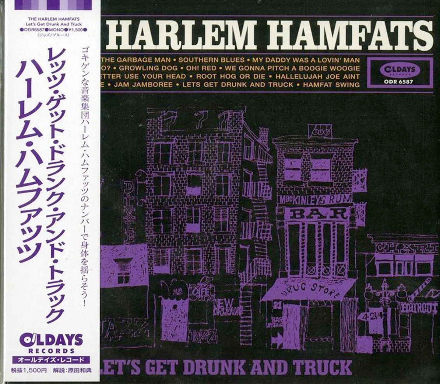 The Harlem Hamfats - Let'S Get Drunk And Truck - Japan Mini LP CD Bonus Track