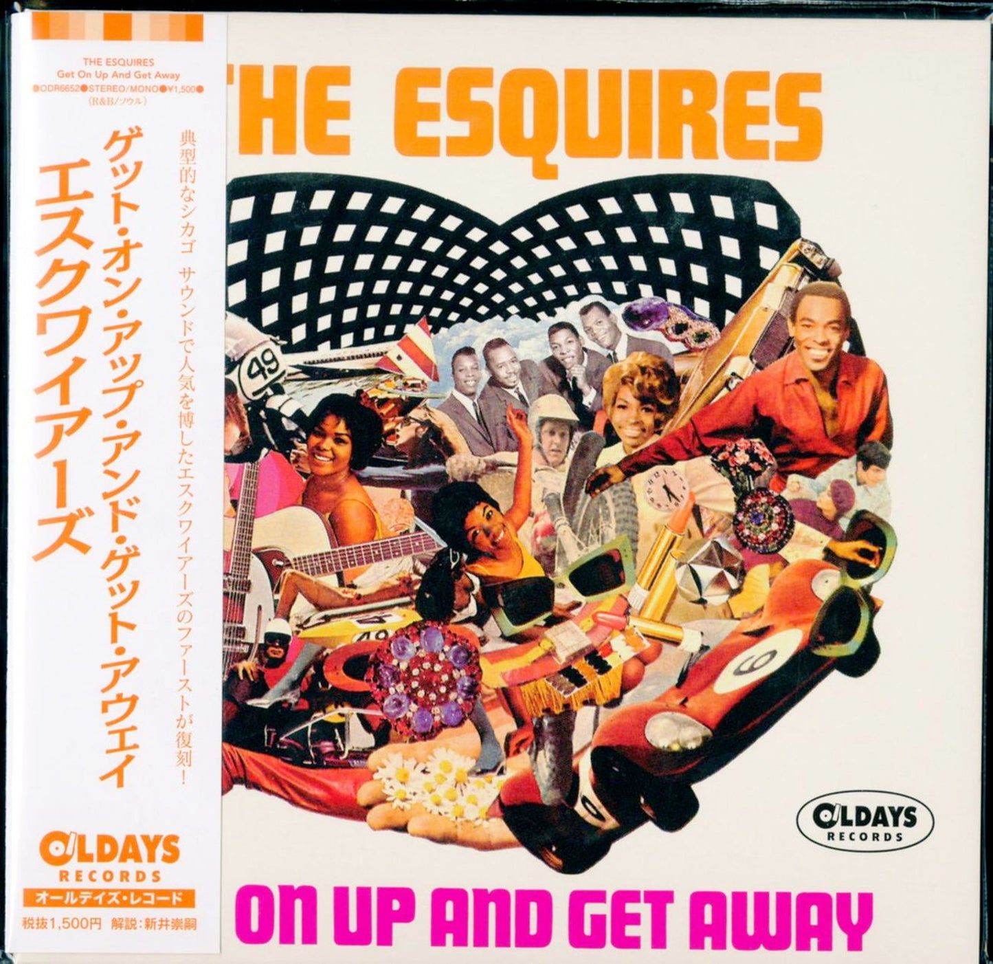 The Esquires - Get On Up And Get Away - Japan Mini LP CD Bonus Track