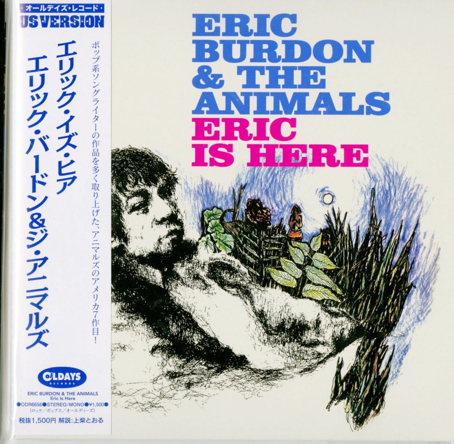Eric Burdon & The Animals - Eric Is Here - Japan Mini LP CD Bonus Track