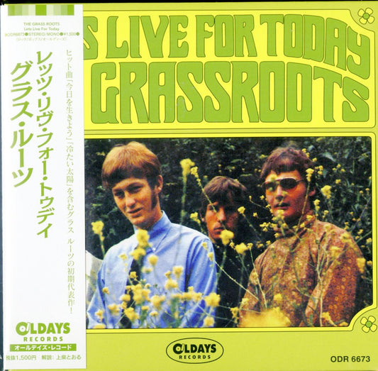Grass Roots - Lets Live For Today - Japan  Mini LP CD Bonus Track