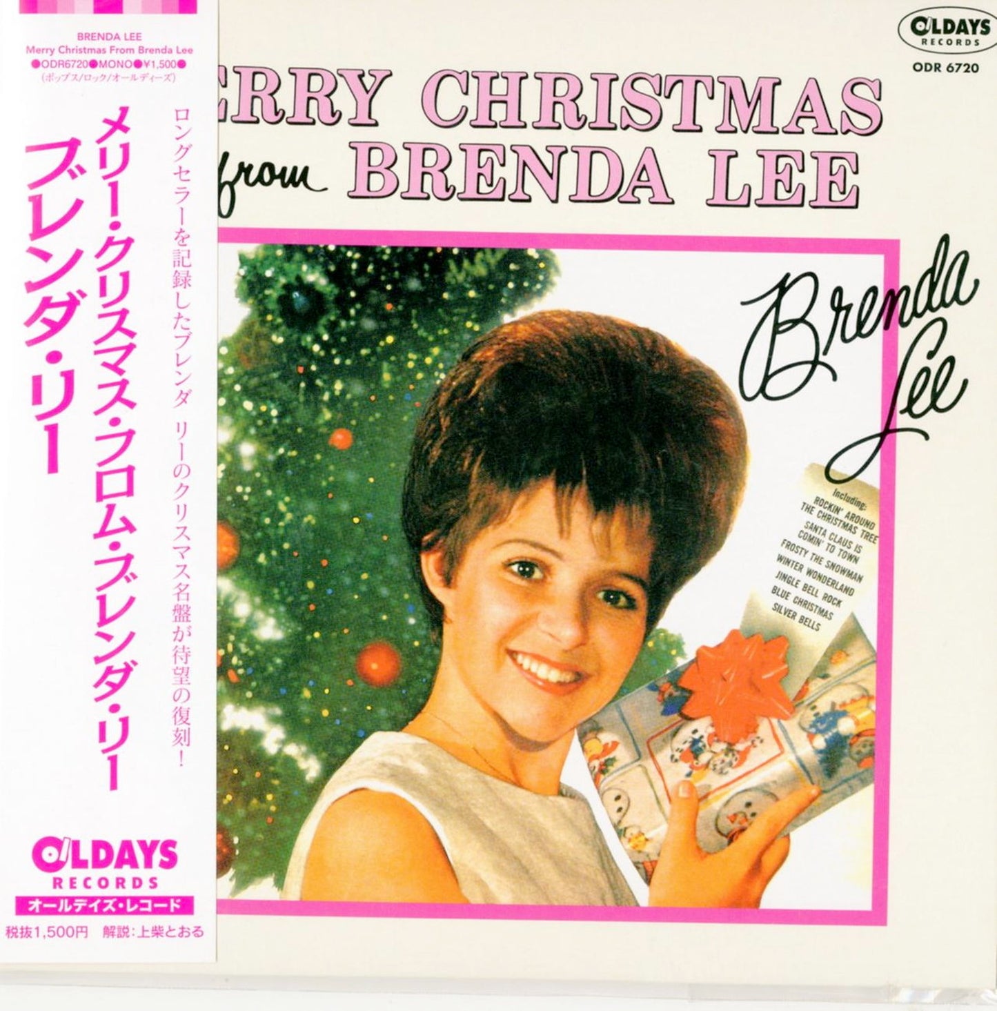 Brenda Lee - Merry Christmas From Brenda Lee - Japan Mini LP CD Bonus Track