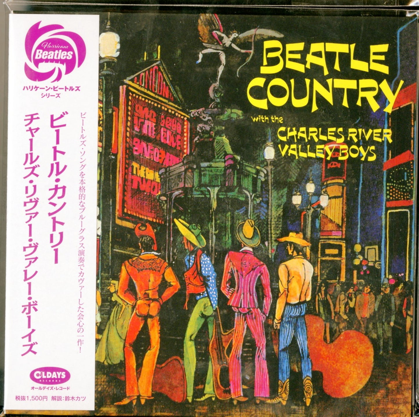 Charles River Valley Boys - Beatle Country - Japan Mini LP CD