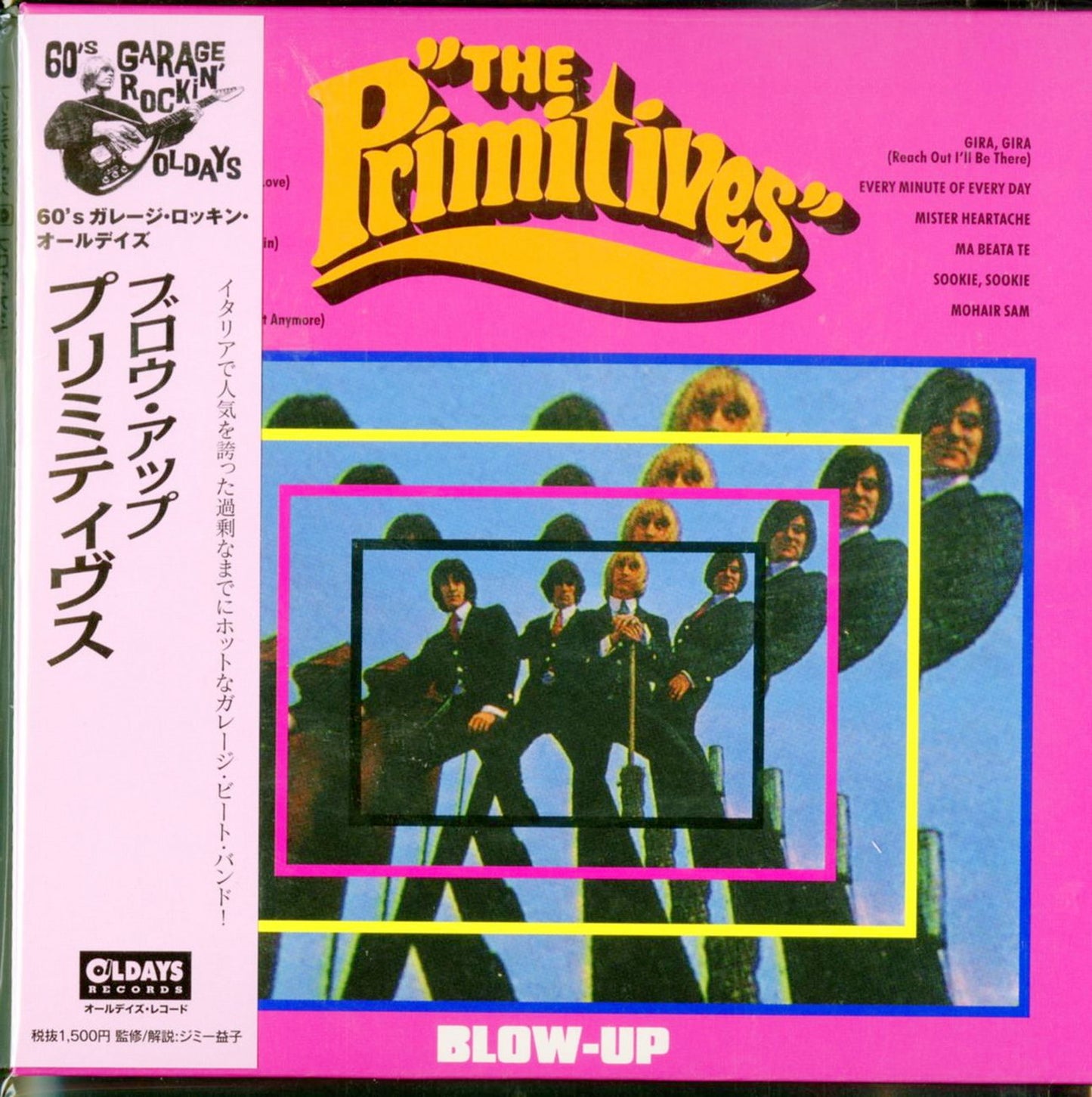 The Primitives - Blow-Up - Japan Mini LP CD Bonus Track