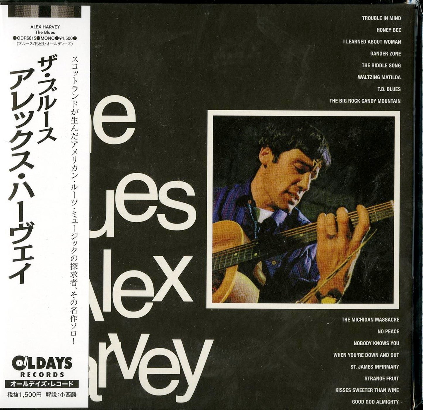 Alex Harvey - The Blues - Japan Mini LP CD