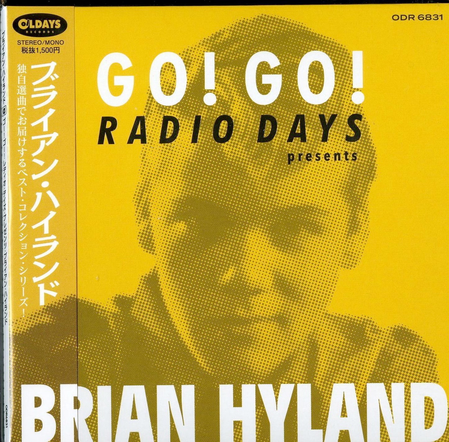 Brian Hyland - Go! Go! Radio Days Presents Brian Hyland - Japan Mini LP CD