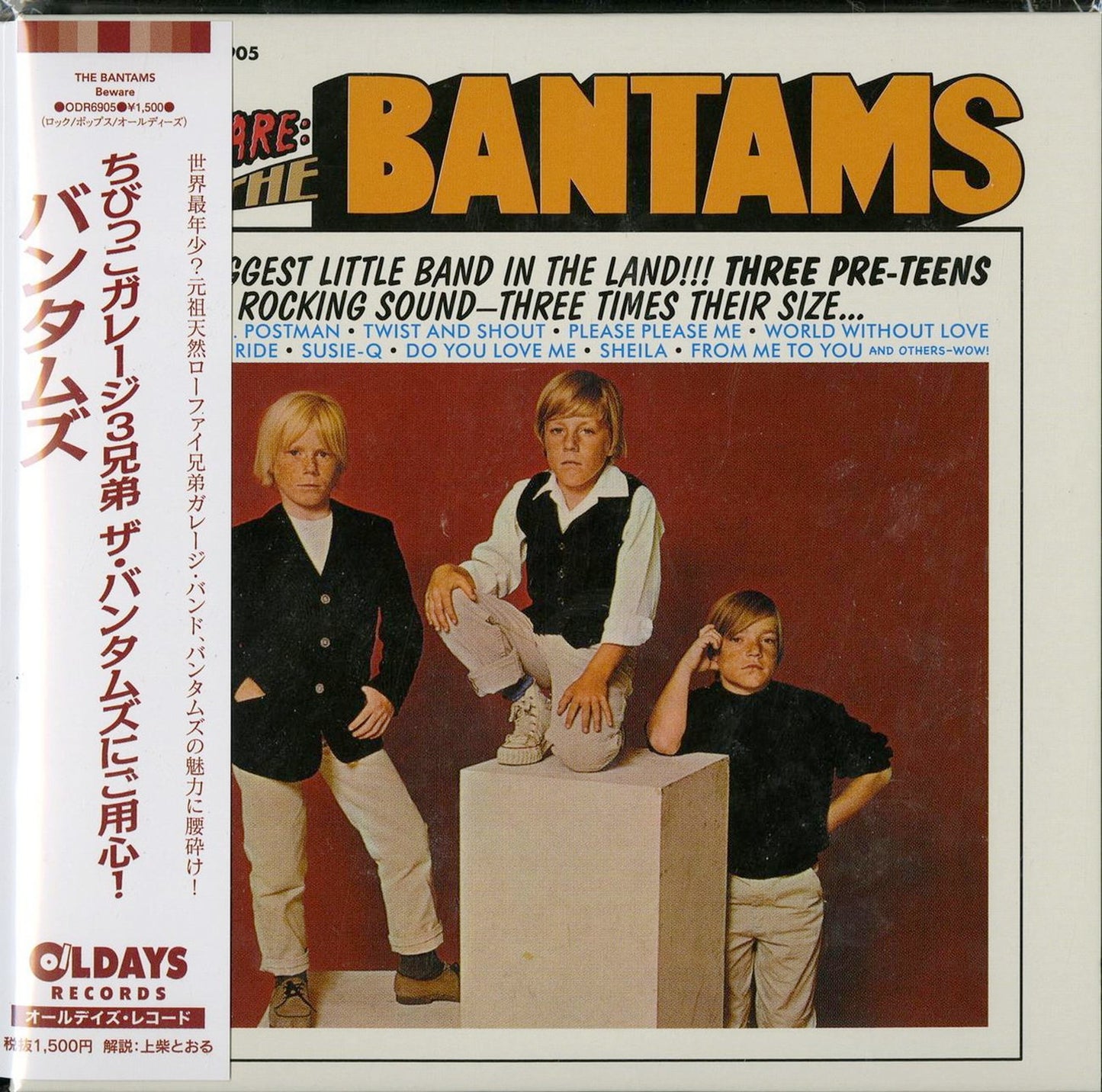 The Bantams - Beware! - Japan Mini LP CD