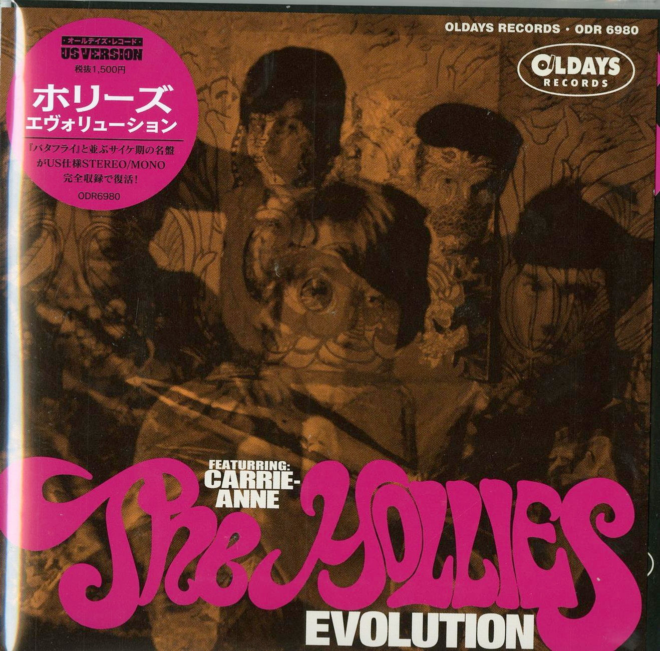 The Hollies - Evolution - Japan Mini LP CD