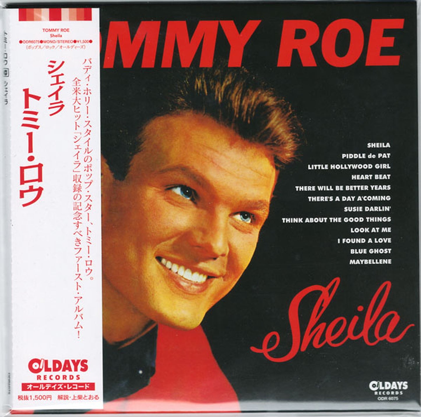Tommy Roe - Sheila - Japan Mini LP CD Bonus Track
