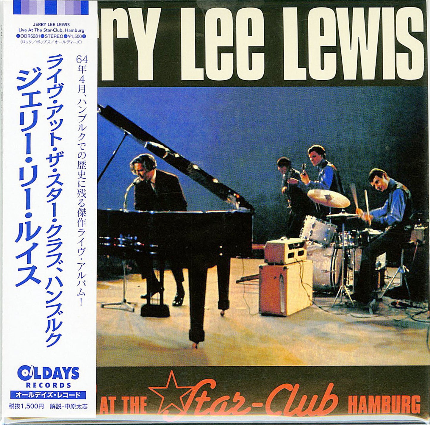 Jerry Lee Lewis - Live At The Star Club. Hamburg - Japan Mini LP CD Bonus Track