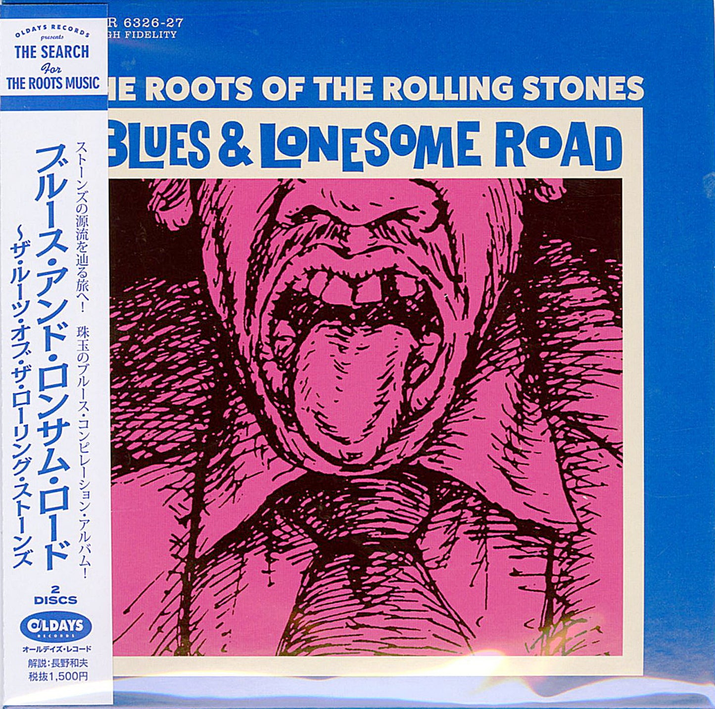 V.A. - Blues & Lonesome Road The Roots Of The Rolling Stones - Japan 2 Mini LP CD