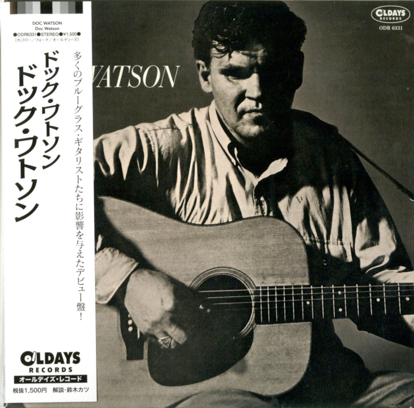 Doc Watson - S/T - Japan Mini LP CD Bonus Track