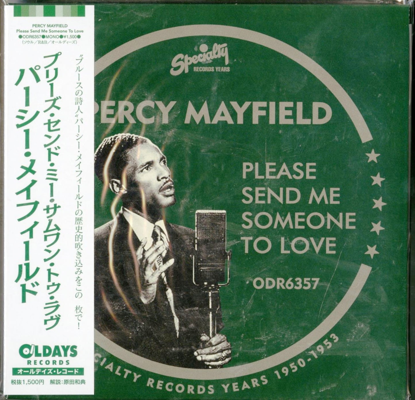 Percy Mayfield - Please Send Me Someone To Love : Specialty Records Years 1950-53 - Japan Mini LP CD