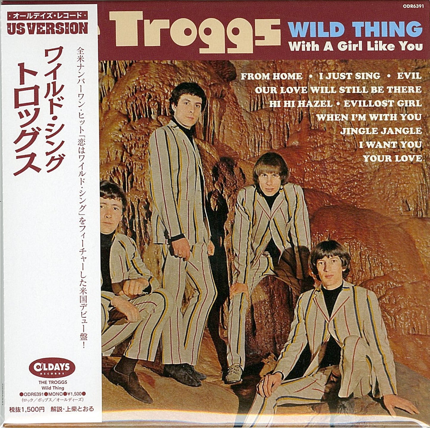 Troggs - Wild Thing - Japan Mini LP CD Bonus Track