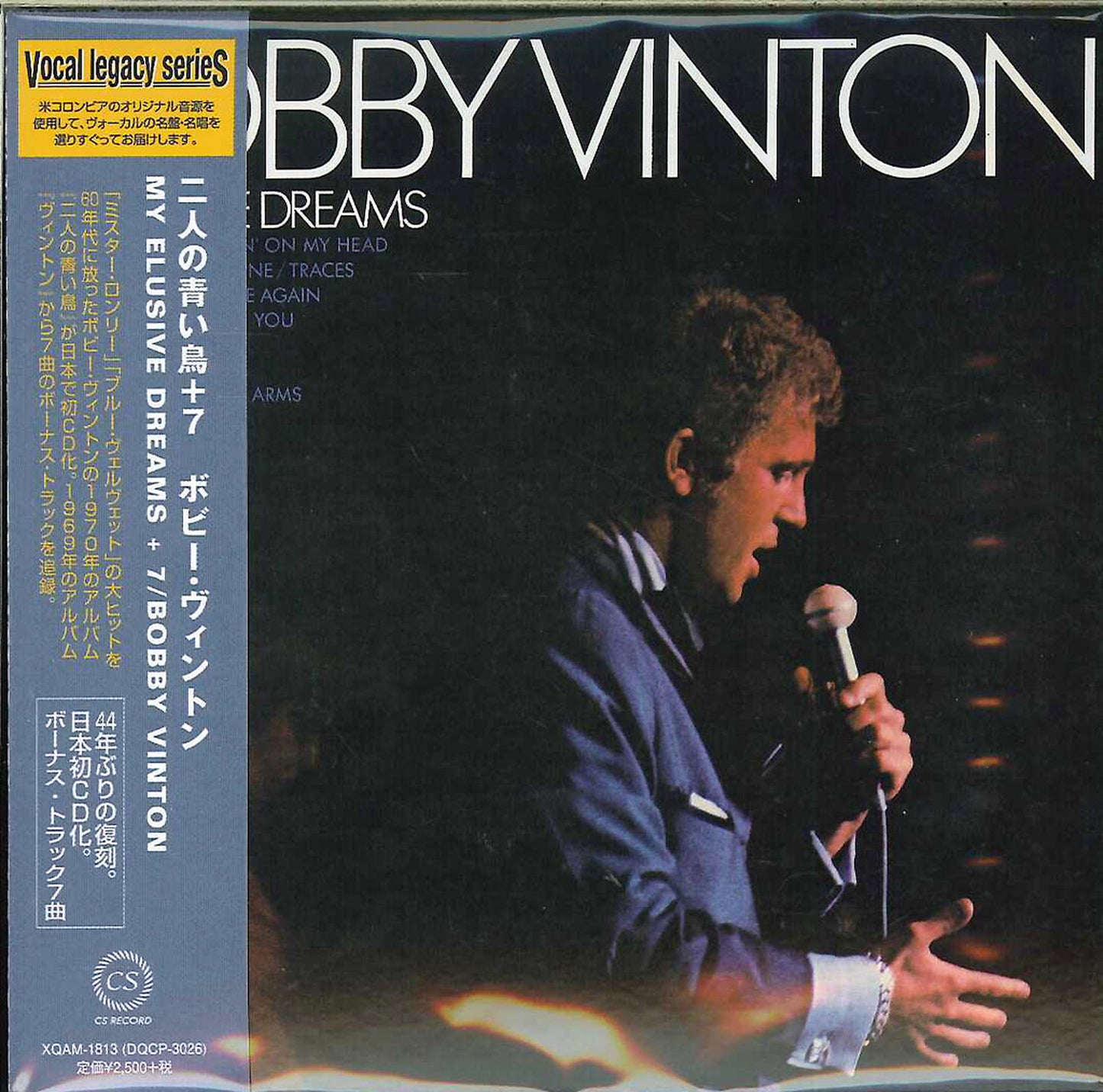 Bobby Vinton - My Elusive Dreams + 7 - Japan Mini LP CD