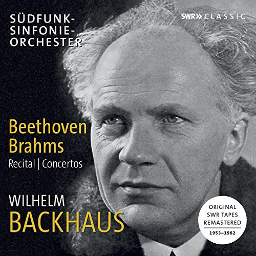Wilhelm Backhaus - Backhaus: Beethoven/Brahms Recordings 1953-1962 - Import 3 CD