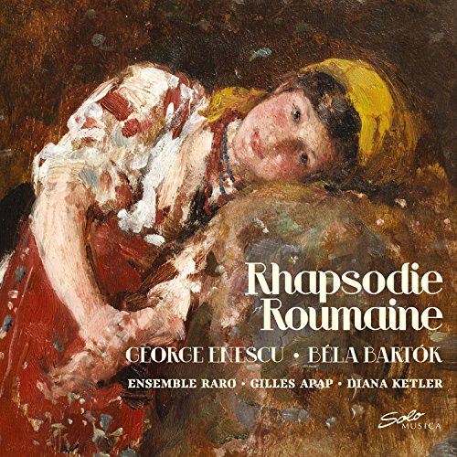 Gil Apap, Diana Ketler, and Ensemble Lalo. - Rhapsodie Roumaine -Enescu & Bartok : Apap(Vn)Ketler(P)Ensemble Raro - Import CD