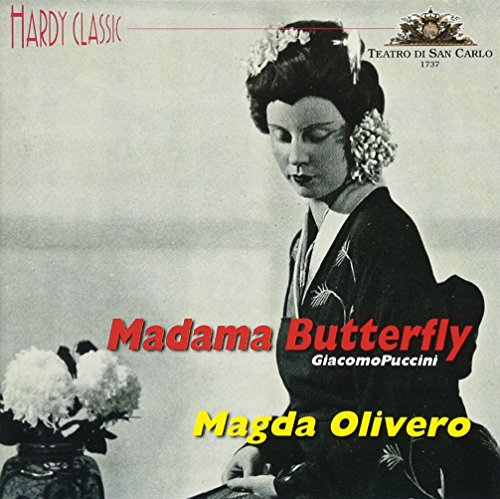 Puccini (1858-1924) - Madama Butterfly : Rescigno / Teatro San Carlo, Olivero, Cioni, Zanasi, etc (1961 Monaural)(2CD) - Import 2 CD