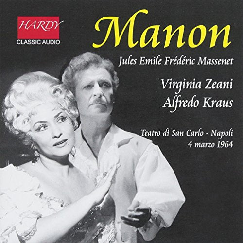 Ugo Rapallo, Naples San Carlo Theatre Orchestra, Naples San Carlo Opera Chorus - Massenet (1842-1912) Manon(Italian): Rapalo / Teatro Di San Carlo, Zeani, Alfredo Kraus, Ventriglia, Etc (1964 Monaural)(2Cd) - Import 2 CD