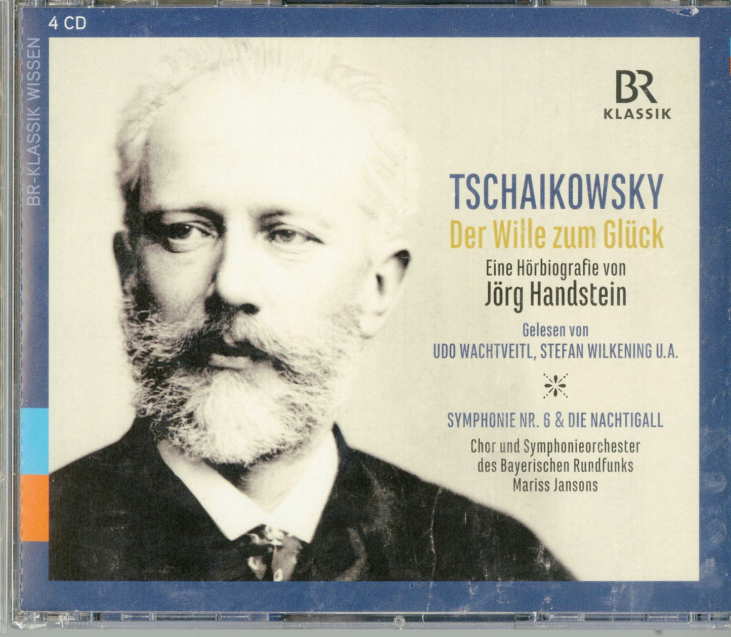 Mariss Jansons, Bavarian Radio Symphony Orchestra, Bavarian Radio Choir - Tchaikovsky (1840-1893) Der Wille Zum Gluck -Eine Horbiografie Von Jorg Handstein +Symphony No.6 : Mariss Jansons / Bavarian Radio Symphony Orchestra (4Cd) - Import 4 CD
